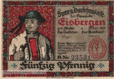 Eisbergen - 50  Pfennig (#SS0317_1a-2_UNC)