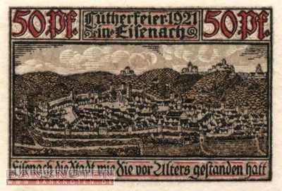 Eisenach - 50  Pfennig (#SS0320_2a-1_UNC)