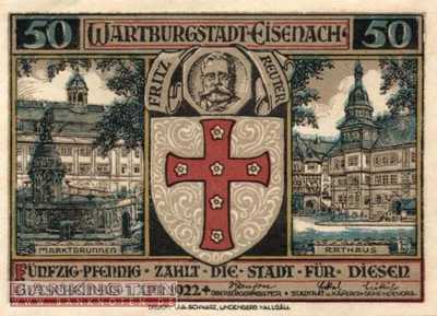 Eisenach - 50  Pfennig (#SS0320_4a-2-1_UNC)