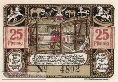 Eisfeld - 25  Pfennig (#SS0323_1-1_UNC)