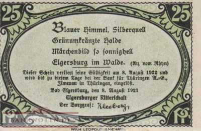 Elgersburg - 25  Pfennig (#SS0328_1-2_AU)