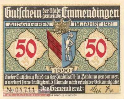 Emmendingen - 50  Pfennig (#SS0337_1-3_UNC)