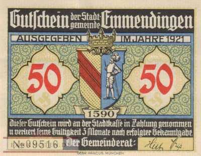 Emmendingen - 50  Pfennig (#SS0337_1-6_AU)