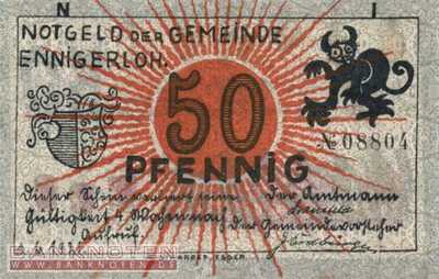 Ennigerloh - 50  Pfennig (#SS0338_2b-1-2_UNC)