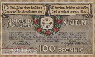 Eutin - 100  Pfennig (#SS0359_1a-3_UNC)