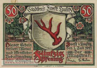 Forst in der L.ausitz - 50  Pfennig (#SS0371_1-4_AU)