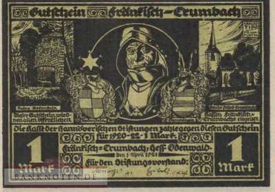 Fränkisch-Crumbach - 1  Mark (#SS0372_2-4-2_UNC)