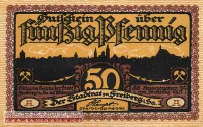 Freiberg - 50  Pfennig (#SS0379_2A_UNC)