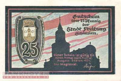 Freiburg in Schlesien - 25  Pfennig (#SS0383_2-2-1_UNC)