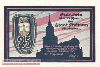Freiburg in Schlesien - 25  Pfennig (#SS0383_2-2-3_UNC)