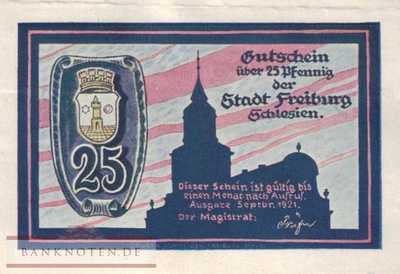 Freiburg in Schlesien - 25  Pfennig (#SS0383_2-2-4_AU)