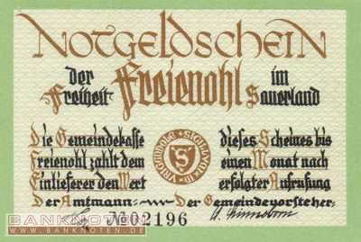 Freienohl - 75  Pfennig (#SS0384_1-3-1_UNC)