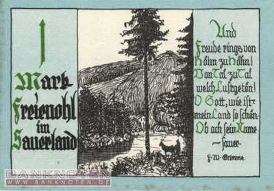 Freienohl - 1  Mark (#SS0384_1-4-2_UNC)