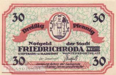 Friedrichroda - 30  Pfennig (#SS0393_1a-2C_UNC)