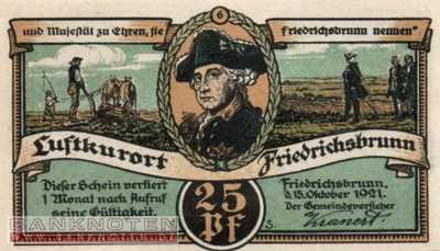 Friedrichsbrunn - 25  Pfennig (#SS0394_1-2_UNC)