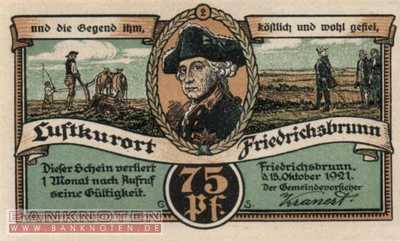 Friedrichsbrunn - 75  Pfennig (#SS0394_1-6_UNC)