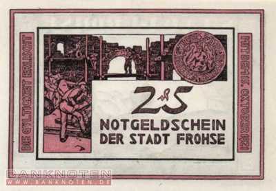 Frohse - 25  Pfennig (#SS0397_1-1_UNC)