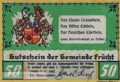 Frücht - 50  Pfennig (#SS0399_1-2_UNC)