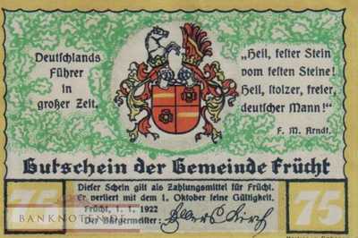 Frücht - 75  Pfennig (#SS0399_1-3_UNC)