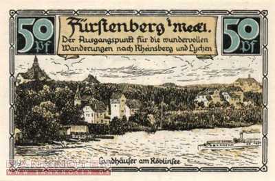 Fürstenberg in Mecklenburg - 50  Pfennig (#SS0402_11-3_UNC)