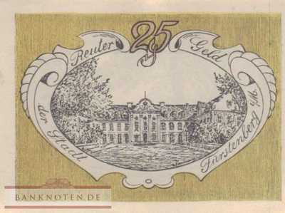 Fürstenberg in Mecklenburg - 25  Pfennig (#SS0402_15-2_UNC)