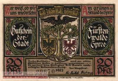Fürstenwalde - 20  Pfennig (#SS0403_1a-1-1_UNC)