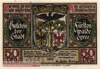 Fürstenwalde - 50  Pfennig (#SS0403_1a-3-3_UNC)