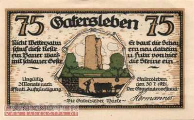 Gatersleben - 75  Pfennig (#SS0409_1-1_UNC)