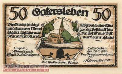 Gatersleben - 50  Pfennig (#SS0409_1-3_UNC)