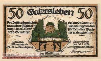 Gatersleben - 50  Pfennig (#SS0409_1-5_UNC)