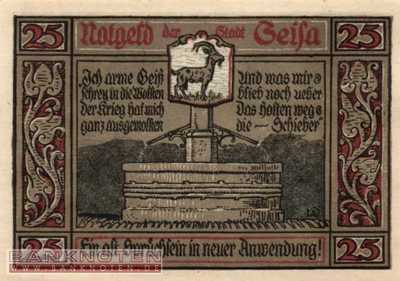 Geisa - 25  Pfennig (#SS0413_1-1-3_UNC)