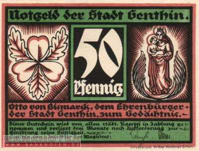 Genthin - 50  Pfennig (#SS0419_2-2_UNC)