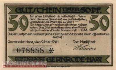 Gernrode - 50  Pfennig (#SS0423_2a-2-2_UNC)