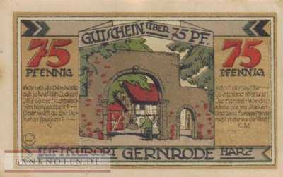 Gernrode - 75  Pfennig (#SS0423_2a-3-3_VF)