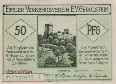 Gerolstein - 50  Pfennig (#SS0424_1-1_AU)