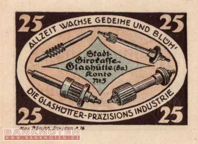 Glashütte - 25  Pfennig (#SS0430_1-1-4_UNC)