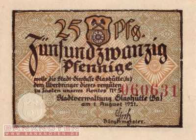 Glashütte - 25  Pfennig (#SS0430_1-1-5_UNC)