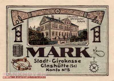 Glashütte - 1  Mark (#SS0430_1-3-3_UNC)