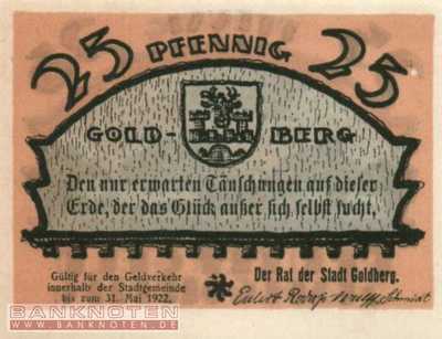 Goldberg - 25  Pfennig (#SS0452_1-2_UNC)