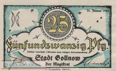 Gollnow - 25  Pfennig (#SS0453_2-2_UNC)