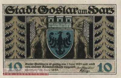 Goslar - 10  Pfennig (#SS0455_1-1_UNC)