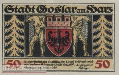 Goslar - 50  Pfennig (#SS0455_1-3_XF)