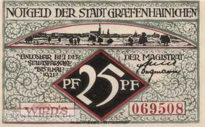 Gräfenhainichen - 25  Pfennig (#SS0461_2-2-11_UNC)