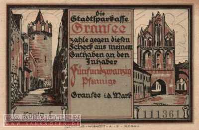 Gransee - 25  Pfennig (#SS0465_1a-1L_UNC)