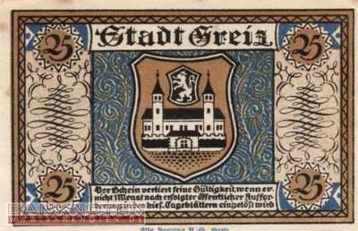 Greiz - 25  Pfennig (#SS0471_2-1_UNC)
