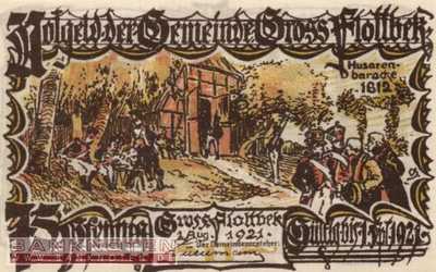 Groß-Flottbeck - 75  Pfennig (#SS0482_1-6_UNC)
