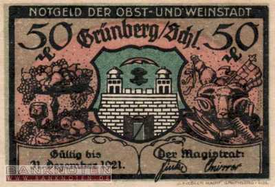 Grünberg (Schlesien) - 50  Pfennig (#SS0489_1a-1-1_UNC)