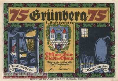 Grünberg (Schlesien) - 75  Pfennig (#SS0489_2b-4_UNC)