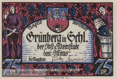 Grünberg (Schlesien) - 75  Pfennig (#SS0489_3-1-3_UNC)