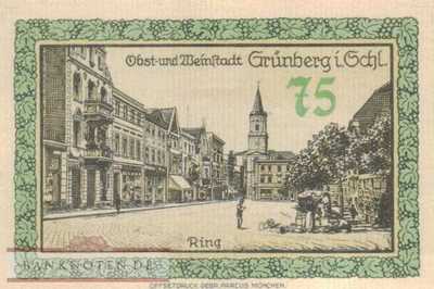 Grünberg (Schlesien) - 75  Pfennig (#SS0489_4-6_UNC)